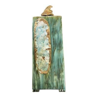 Coral Reef Ceramic Funeral Urn